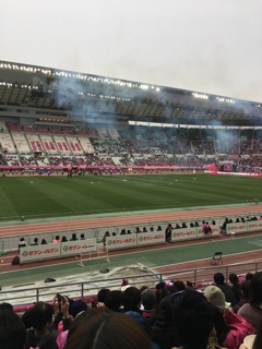 久々のサッカー観戦