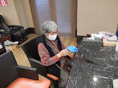 愛のおやつ作り