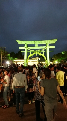 生國魂神社　夏祭り