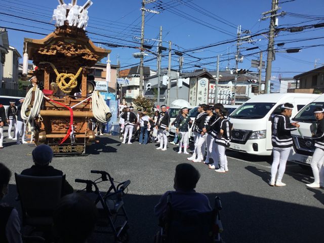 秋のだんじり祭り